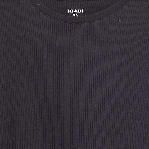Tee-shirt en maille côtelée