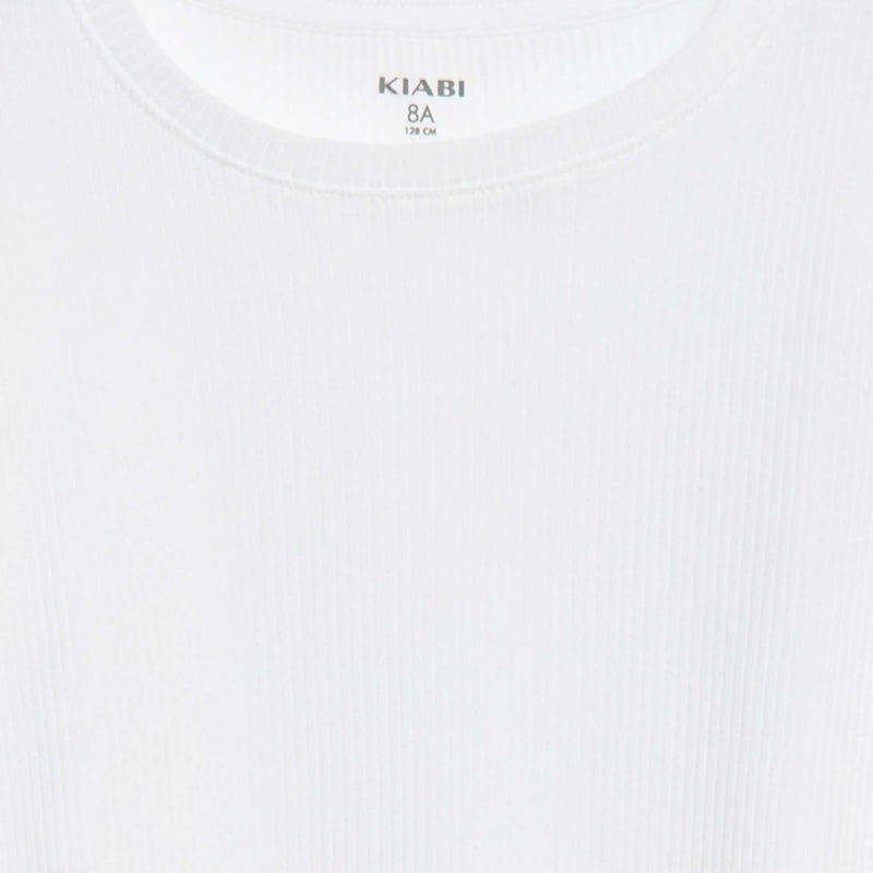 Tee-shirt en maille côtelée
