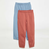 Bleu/marron