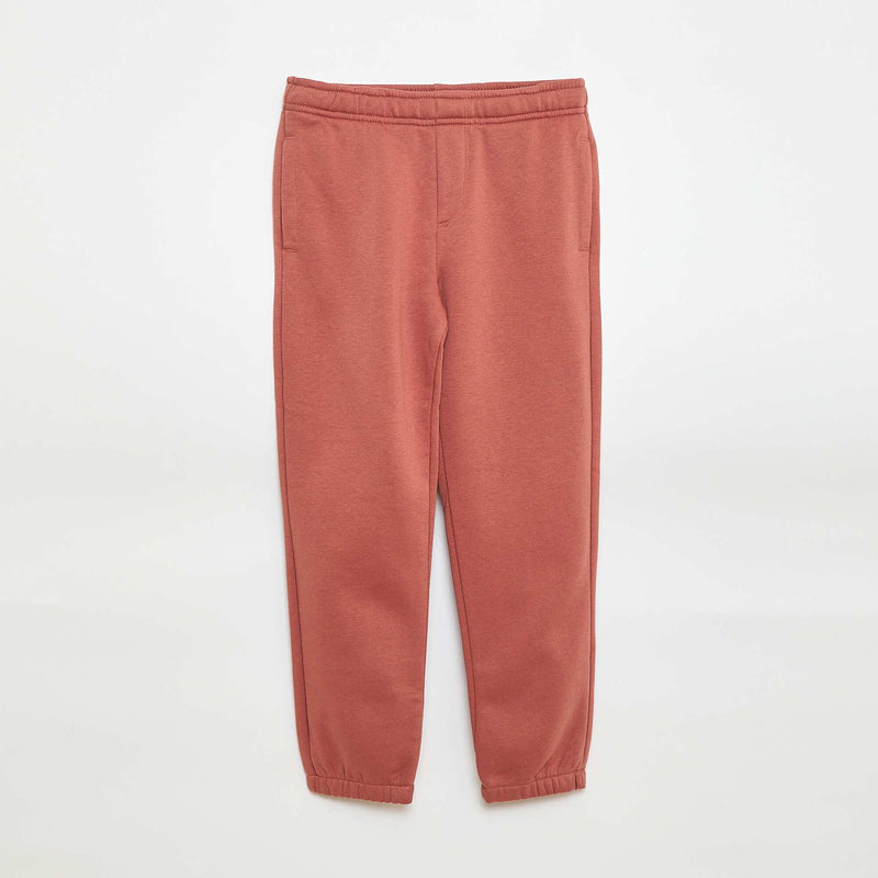 Lot 2 pantalons joggings en molleton