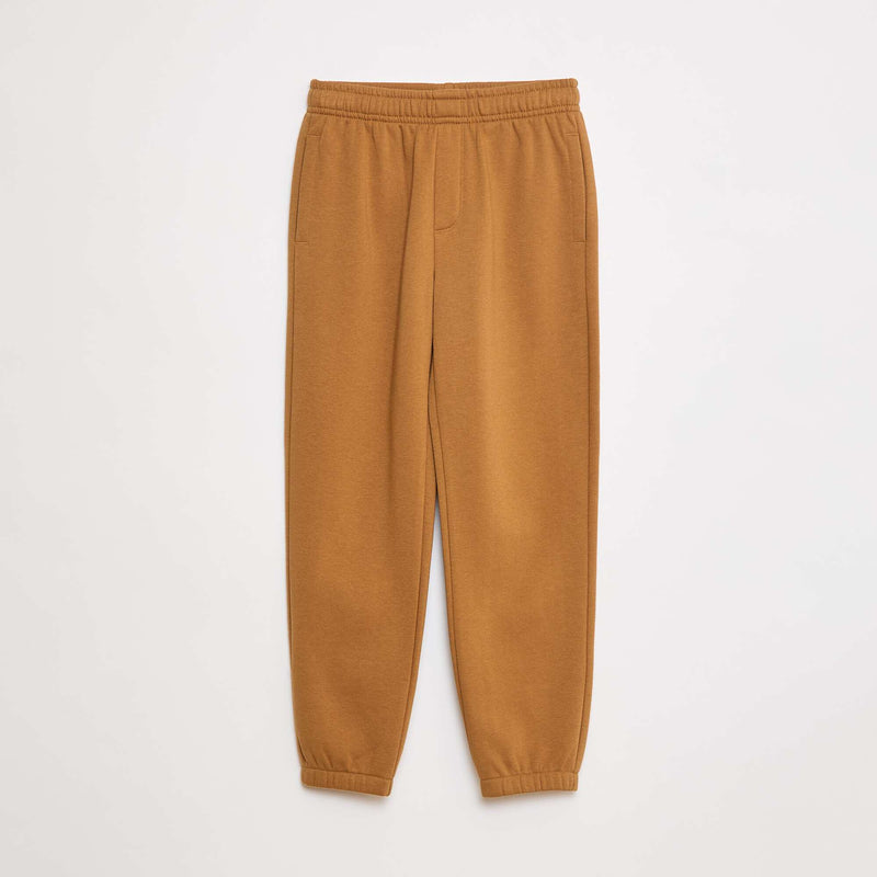 Lot 2 pantalons joggings en molleton