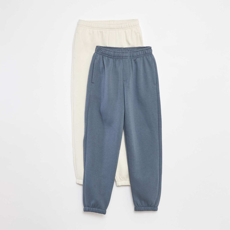 Beige/bleu
