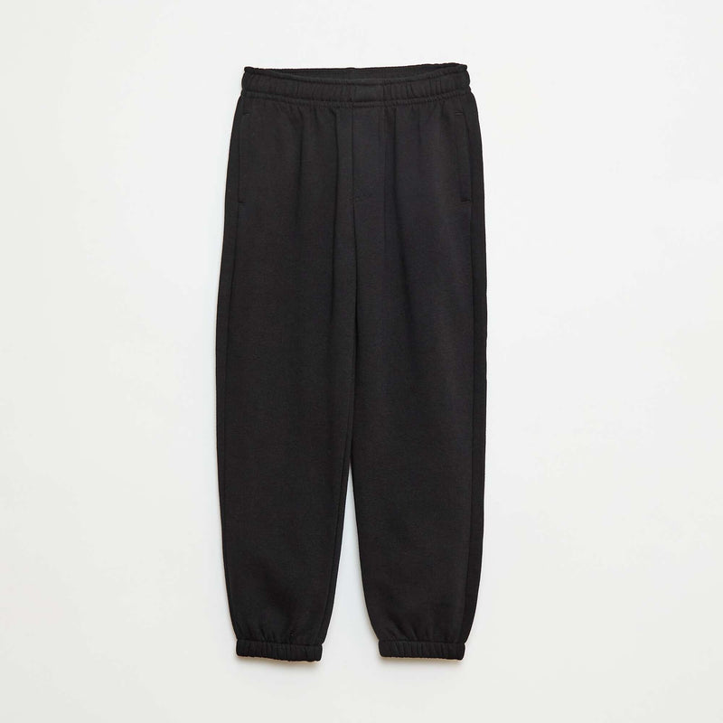Lot 2 pantalons joggings en molleton