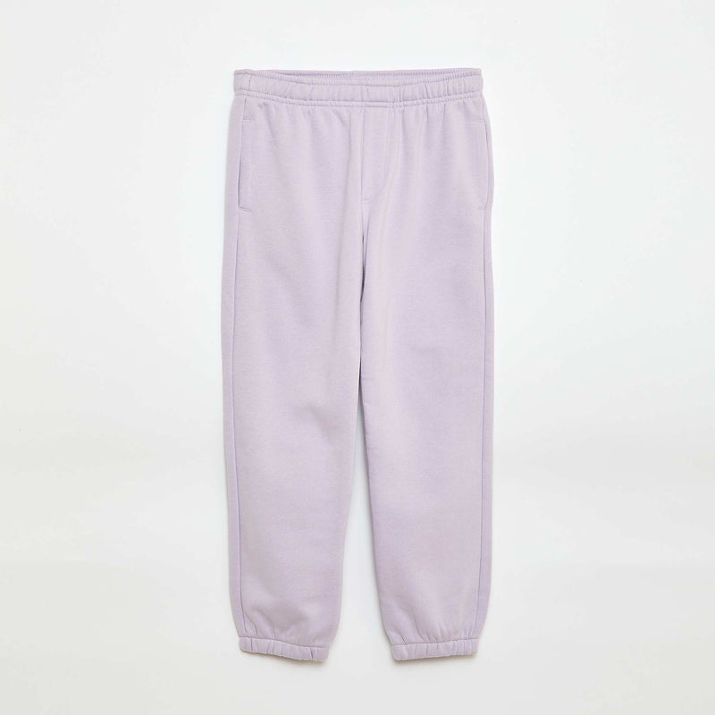 Lot 2 pantalons joggings en molleton
