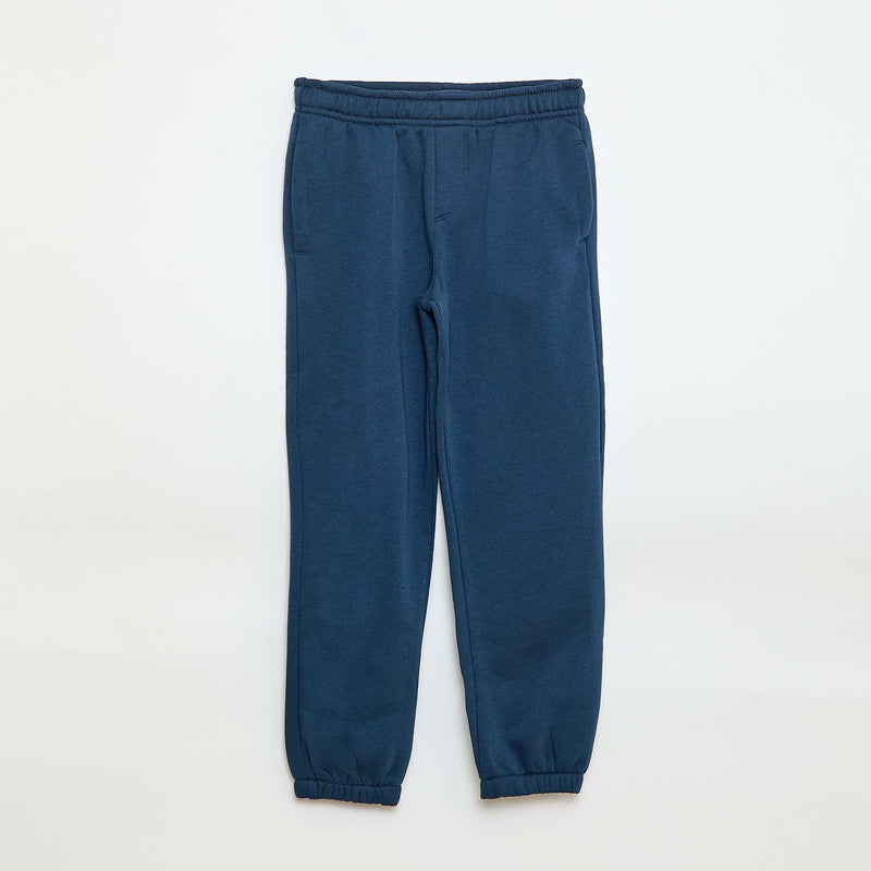 Lot 2 pantalons joggings en molleton