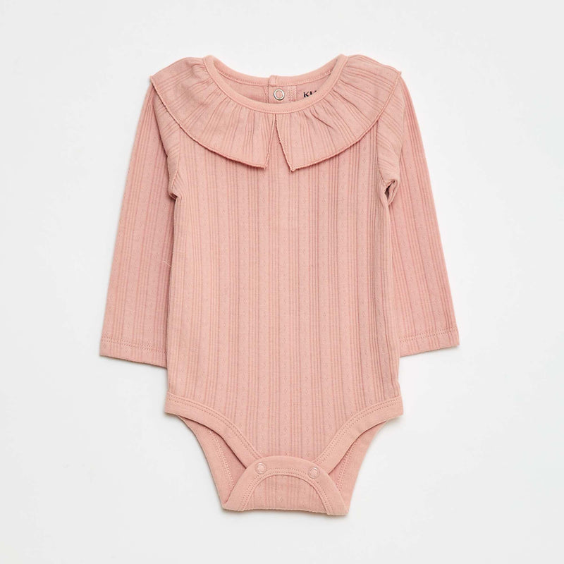 Lot de 2 bodies en maille pointelle