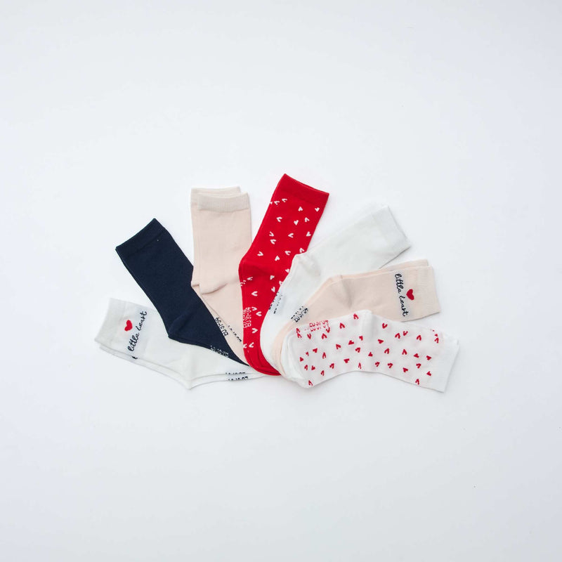 Lot de 7 paires de chaussettes mi-hauteur