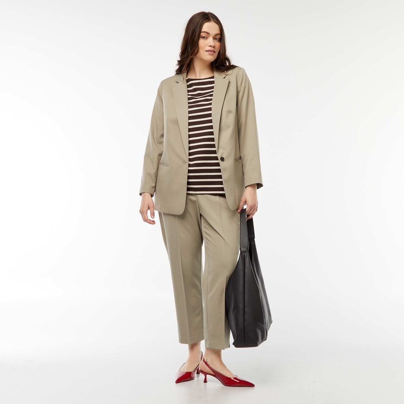 Tee-shirt marinière oversize