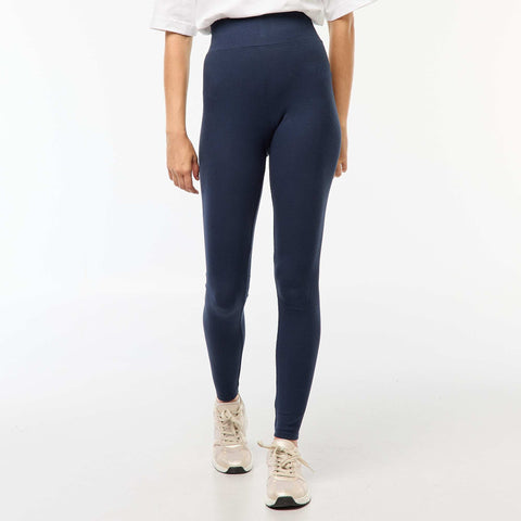 Legging long côtelé