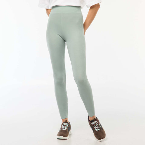 Legging long côtelé
