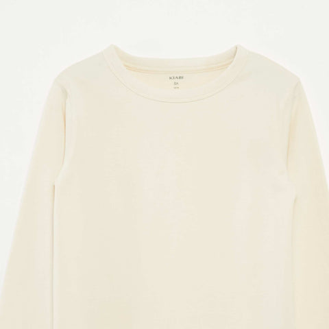 T-shirt manches longues uni