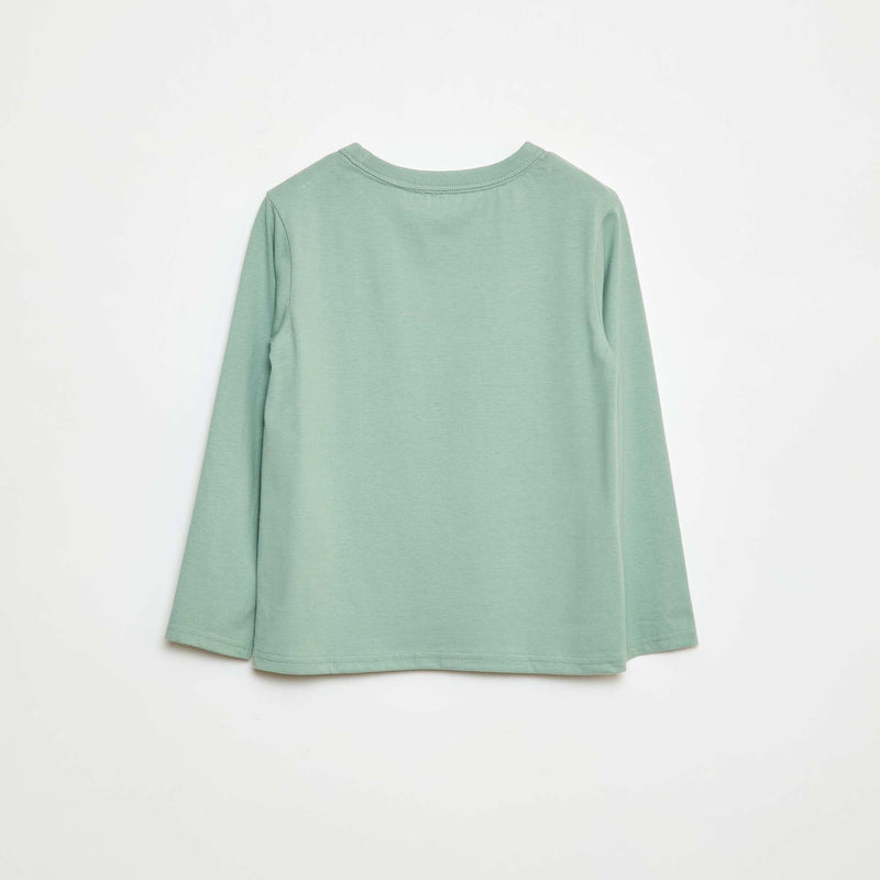 T-shirt manches longues uni