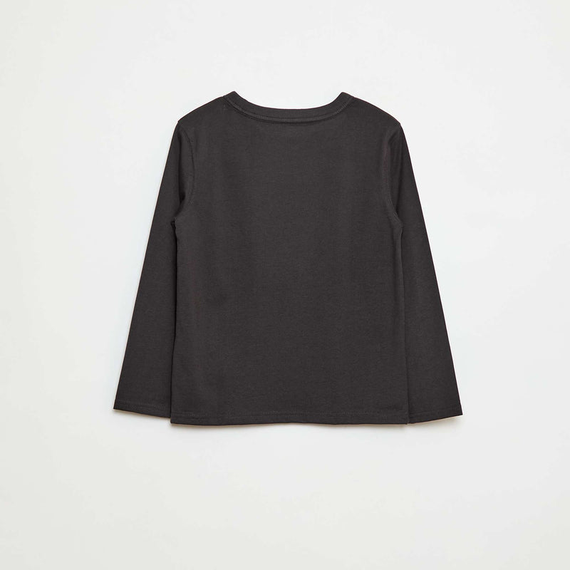 T-shirt manches longues uni
