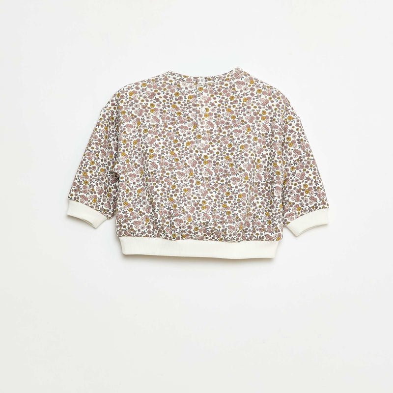 Pull polaire à motif