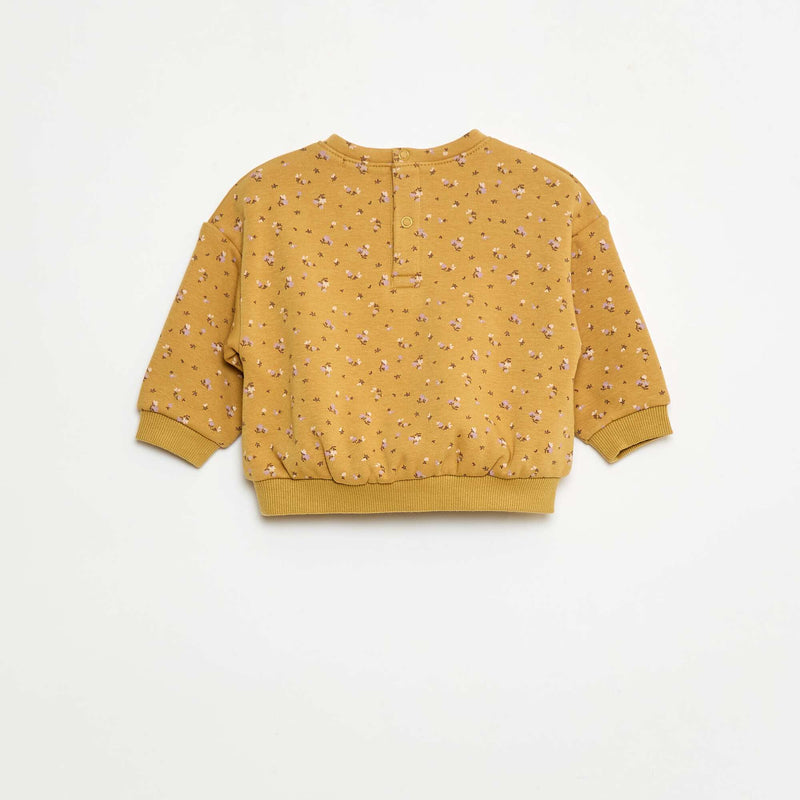 Pull polaire à motif