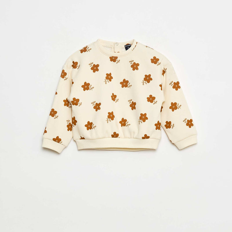 Pull polaire à motif