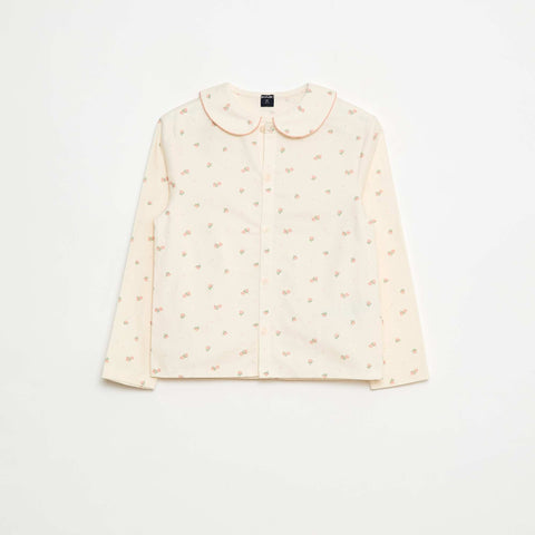 Ensemble de pyjama en flanelle de coton