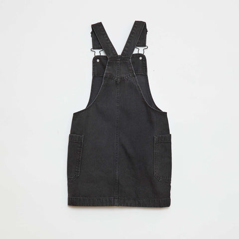 Robe salopette en jean