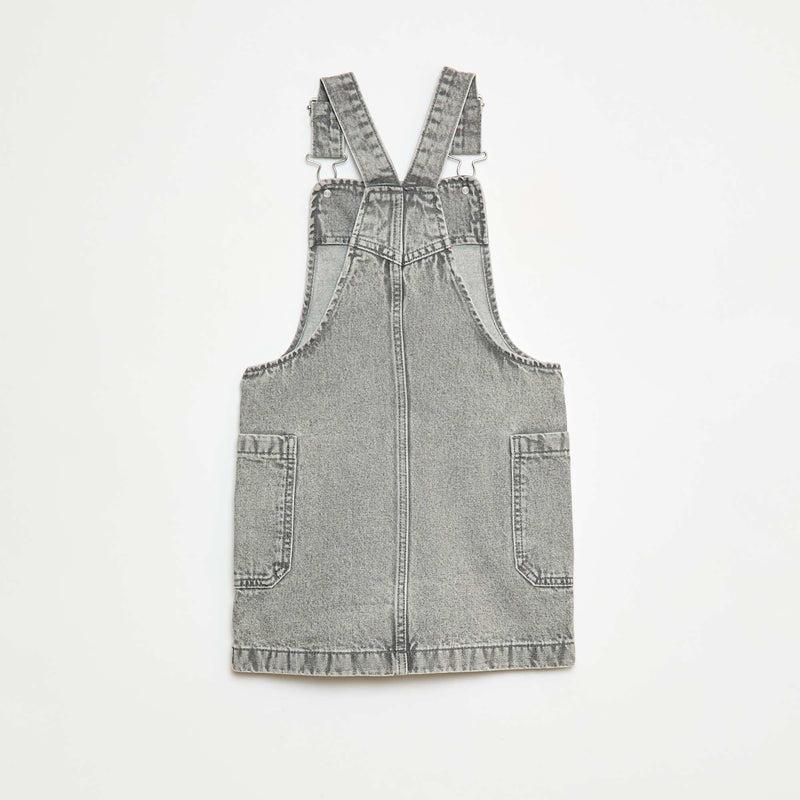 Robe salopette en jean