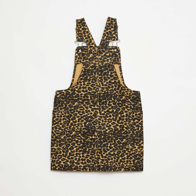 Robe salopette en jean