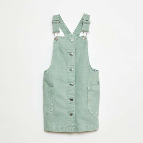Robe salopette en jean