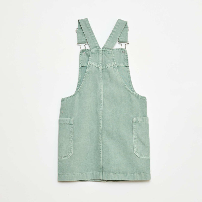 Robe salopette en jean