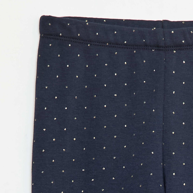 Legging chaud imprimé intérieur velours