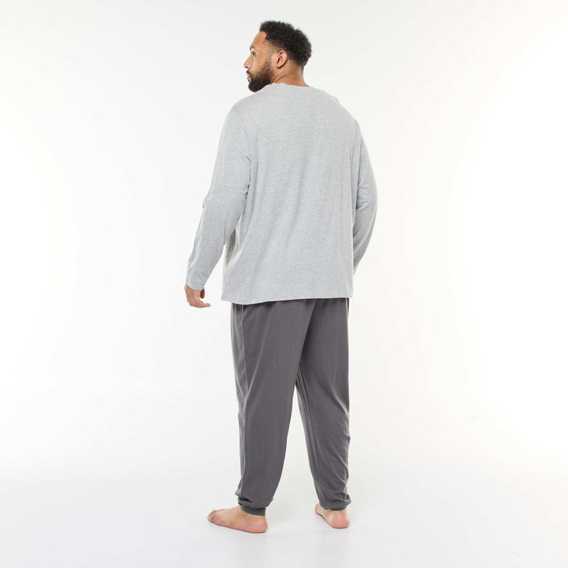 Ensemble pyjama long en jersey t-shirt + pantalon - 2 pièces