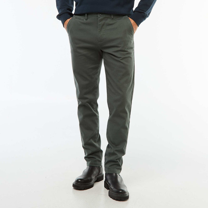 Pantalon chino en twill