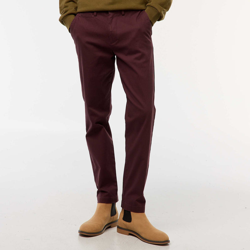 Pantalon chino en twill
