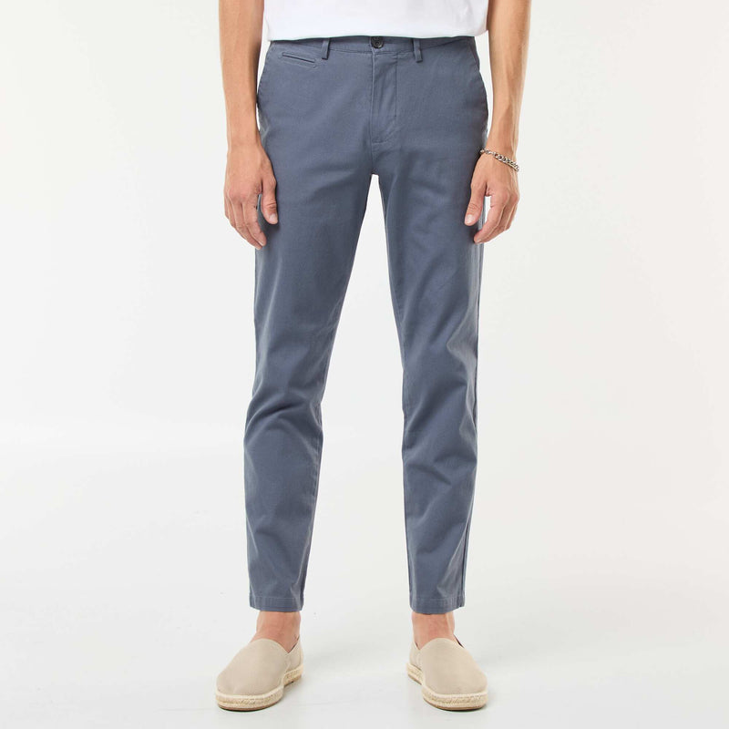 Pantalon chino en twill