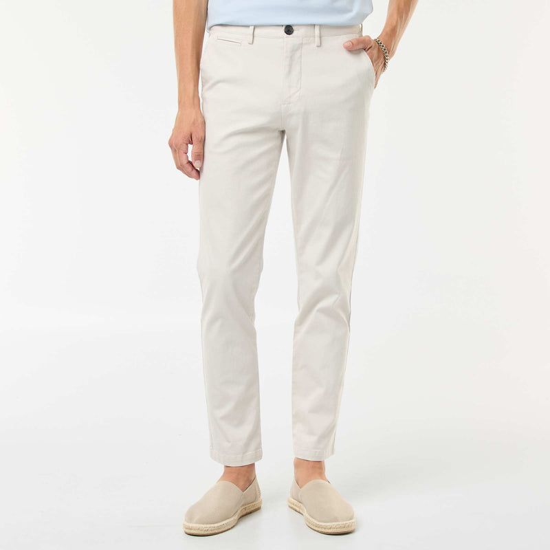 Pantalon chino en twill