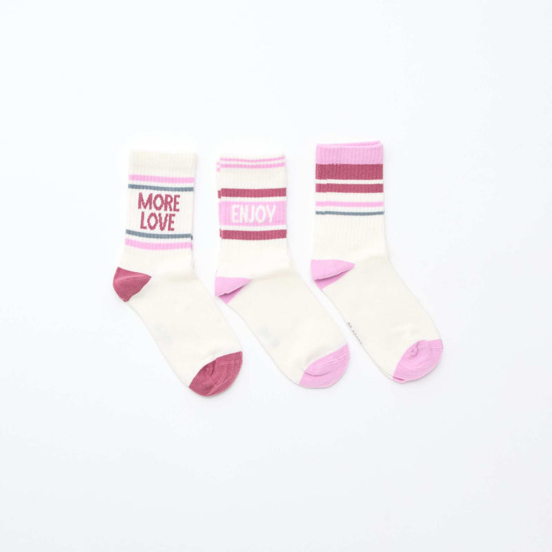 Chaussettes côtelées fantaisies