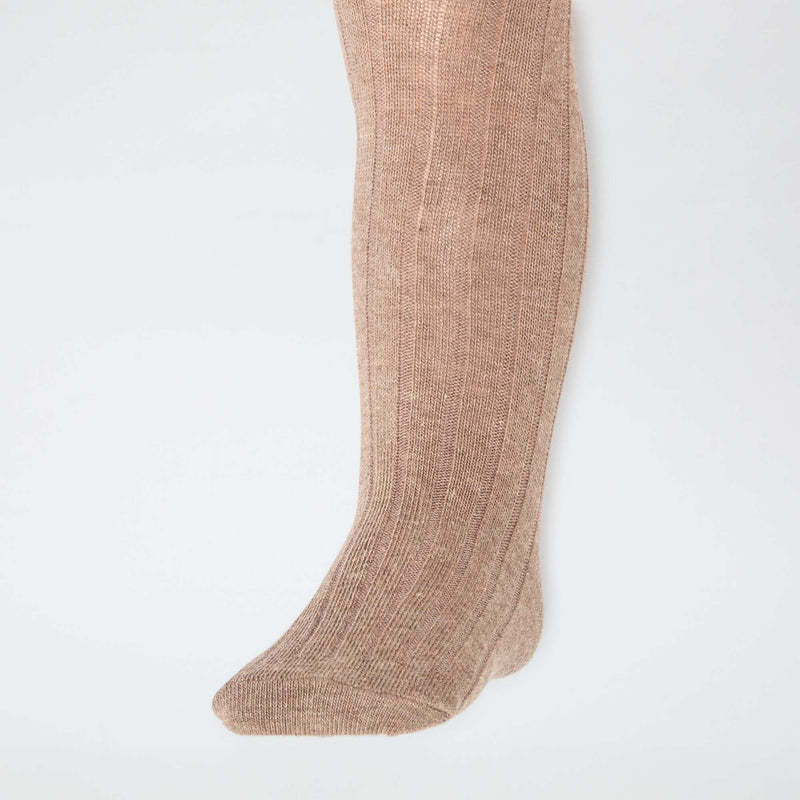 Lot de 2 collants côtelés chauds