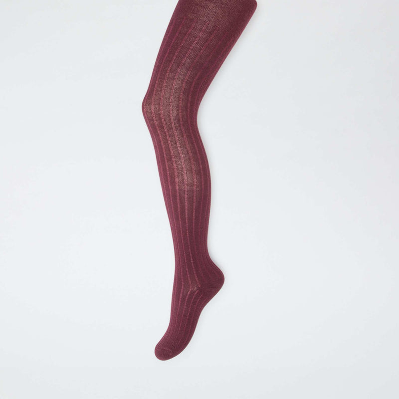 Collants chauds en maille côtelée - Lot de 2