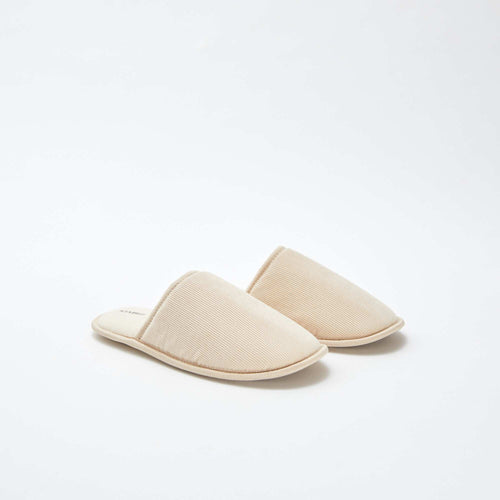 Chaussons mules en velours