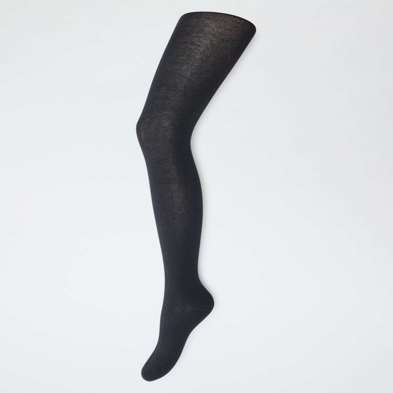 Lot de 2 paires de collants chauds unis