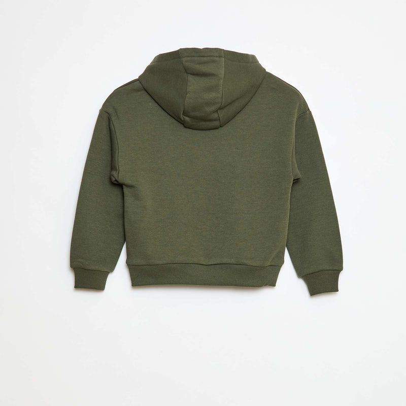 Sweat à capuche coupe loose