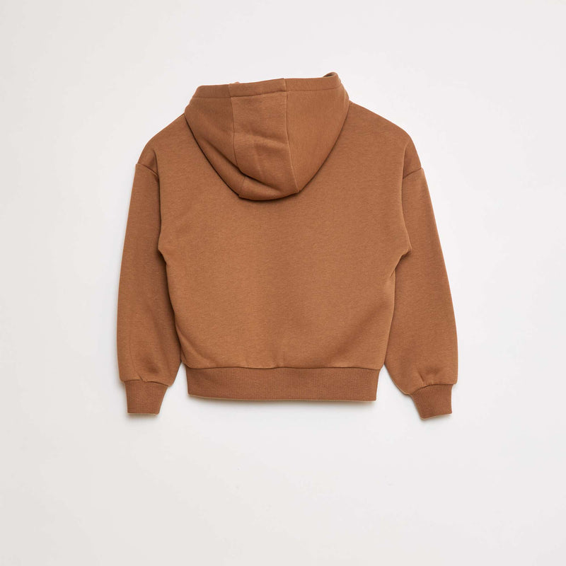 Sweat à capuche coupe loose