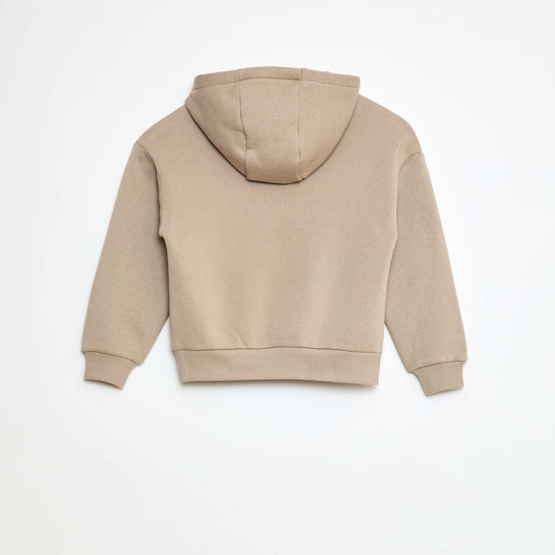 Sweat à capuche coupe loose