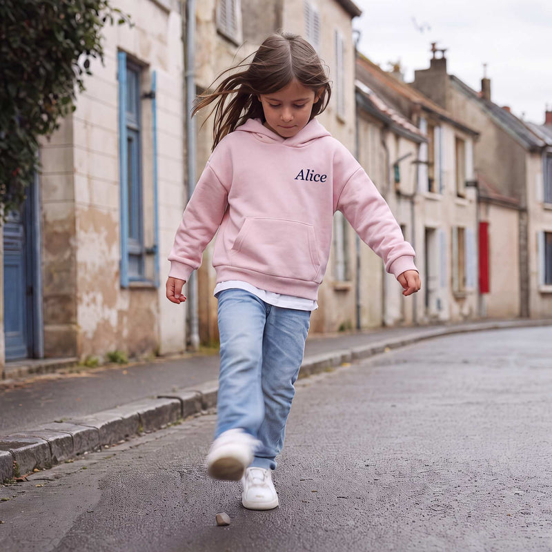 Sweat à capuche coupe loose