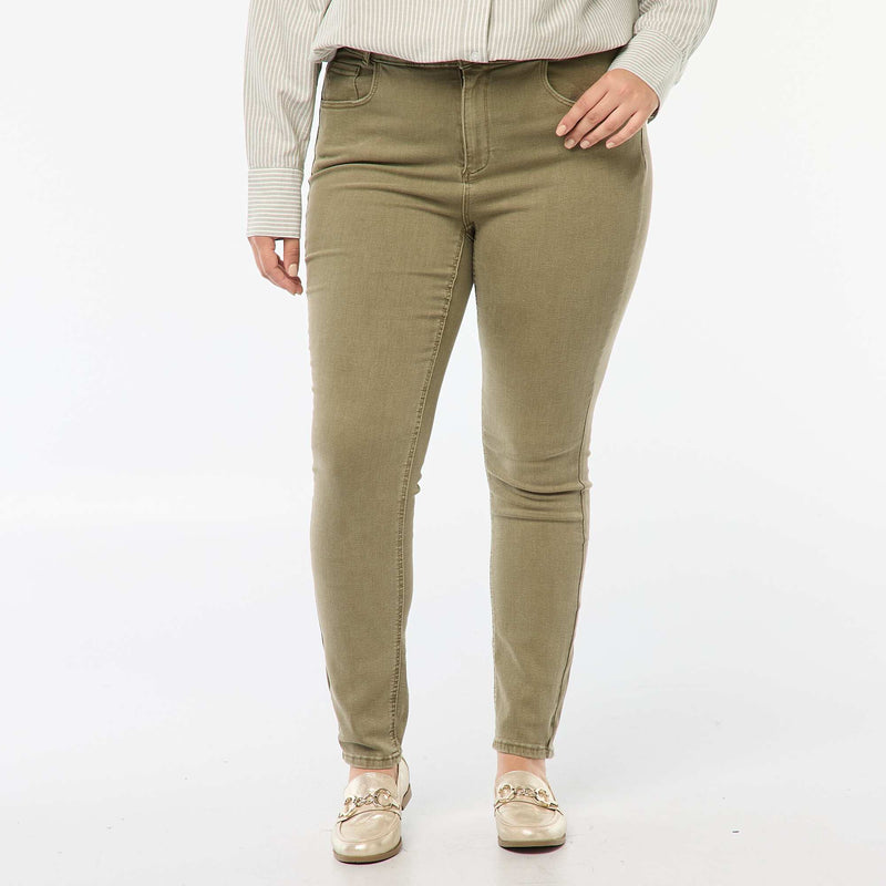 Pantalon skinny taille haute