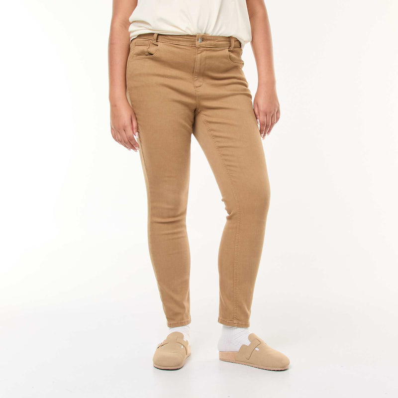 Pantalon skinny taille haute