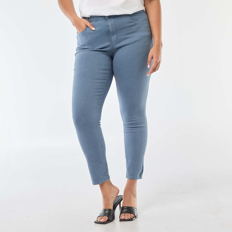 Pantalon skinny taille haute