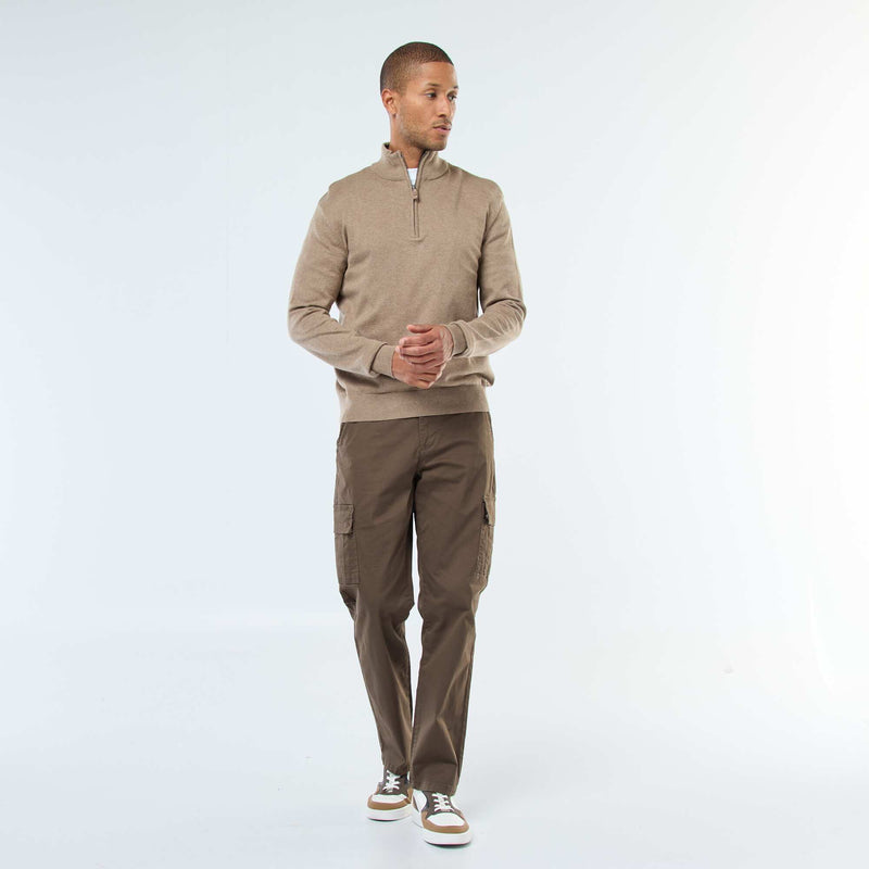 Pull col camionneur en maille