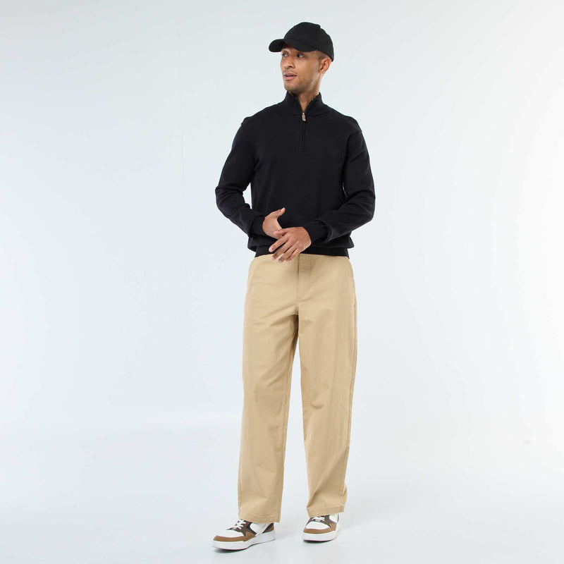 Pull col camionneur en maille