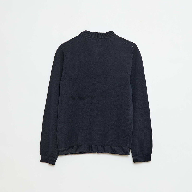 Gilet uni en coton