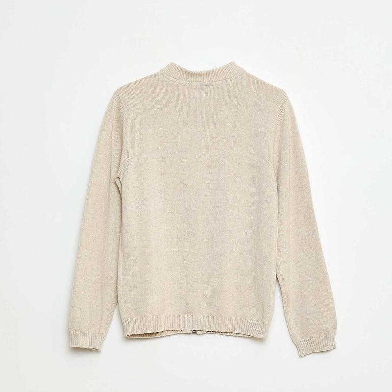 Gilet uni en coton