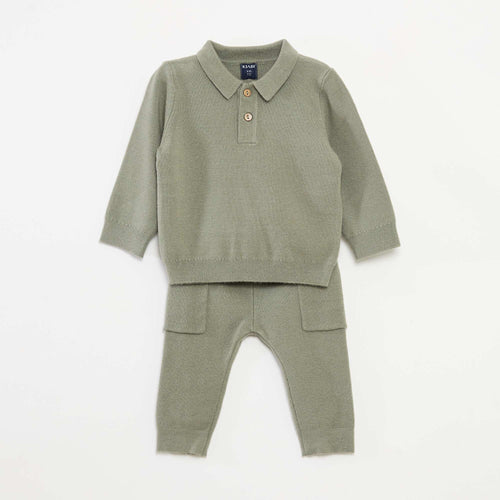 Ensemble 2 pièces en tricot
