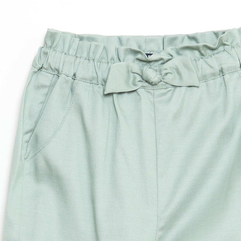 Pantalon paperbag en tencel